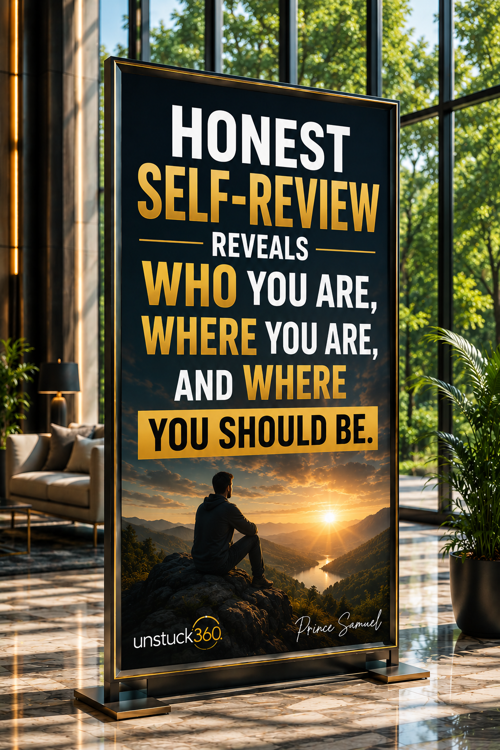 "Honest self-review reveals who you are, where you are, and where you should be."
Honest self-revie...