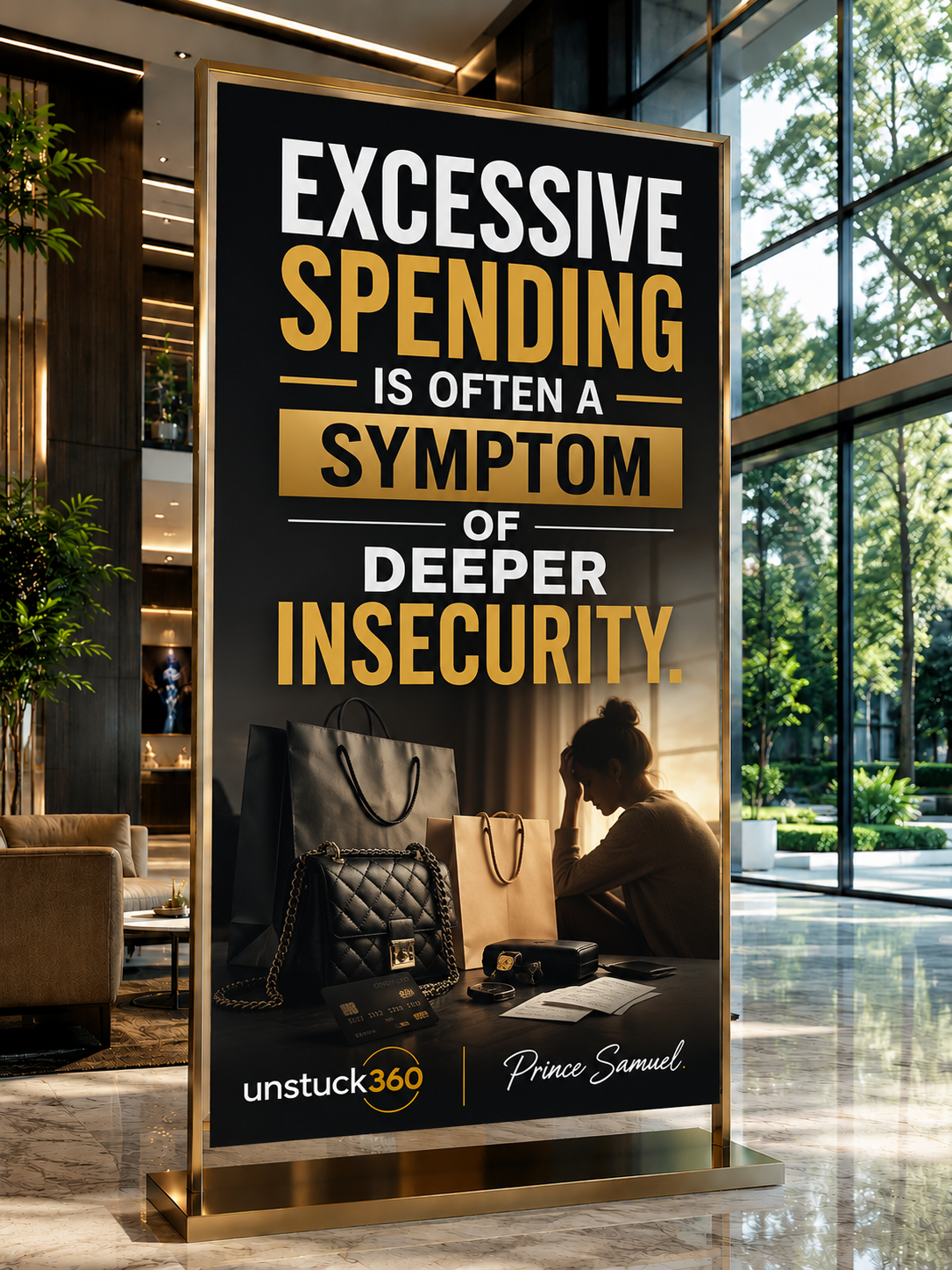 "Excessive spending is often a symptom of deeper insecurity."
It is easy to treat overspending as j...