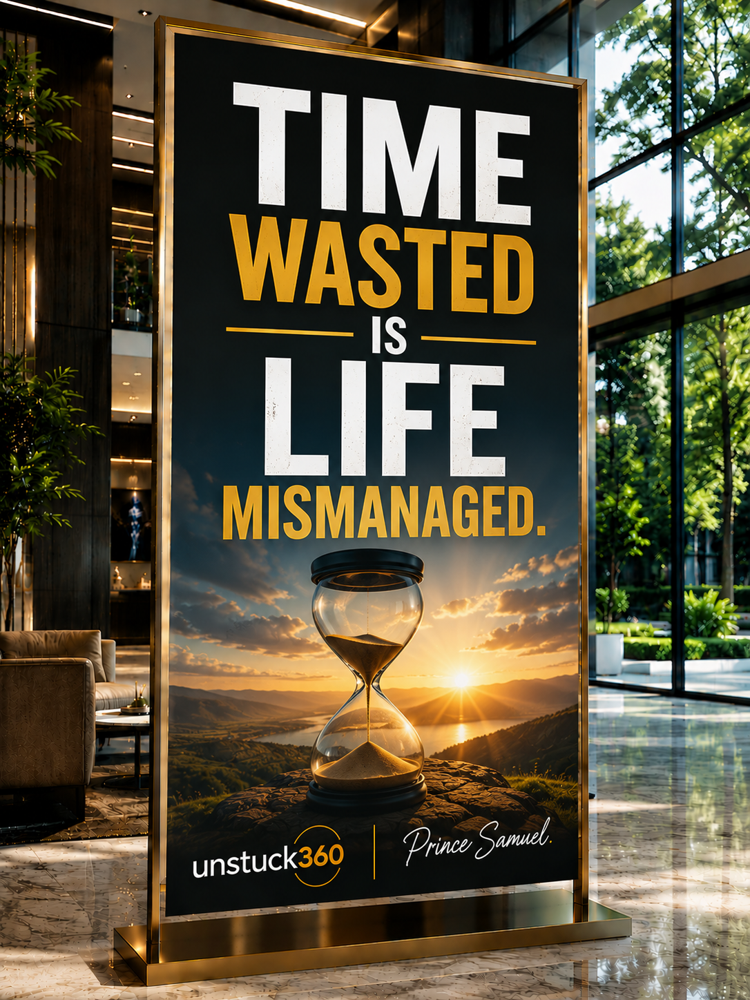 Time wasted is life mismanaged.
Many people are careful about how they spend their money but give v...