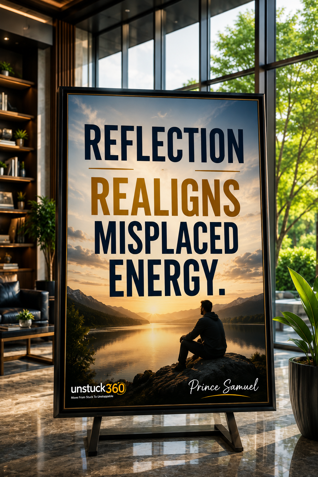 "Reflection realigns misplaced energy."
Misplaced energy is one of the most common reasons people f...