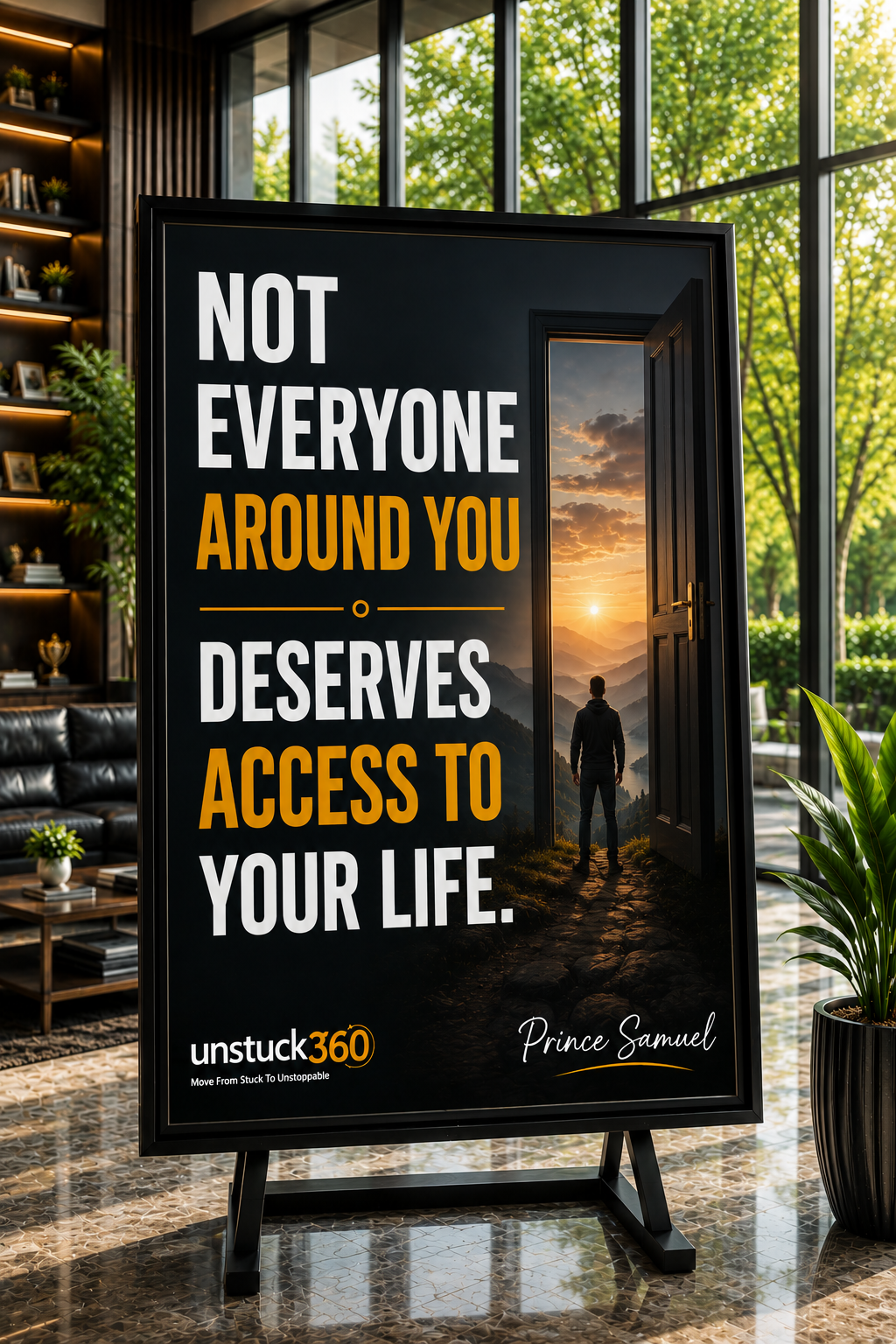 "Not everyone around you deserves access to your life."
Many people are generous with access but ca...