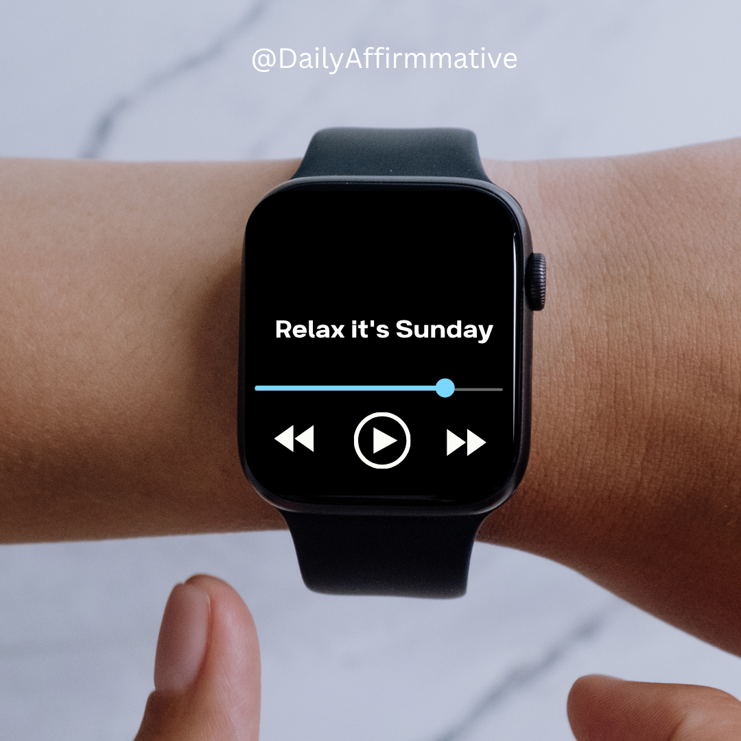 Relax, it’s Sunday 🌿

Let go of the rush.
Slow down your pace.
Permit yourself to rest.

You don’t...