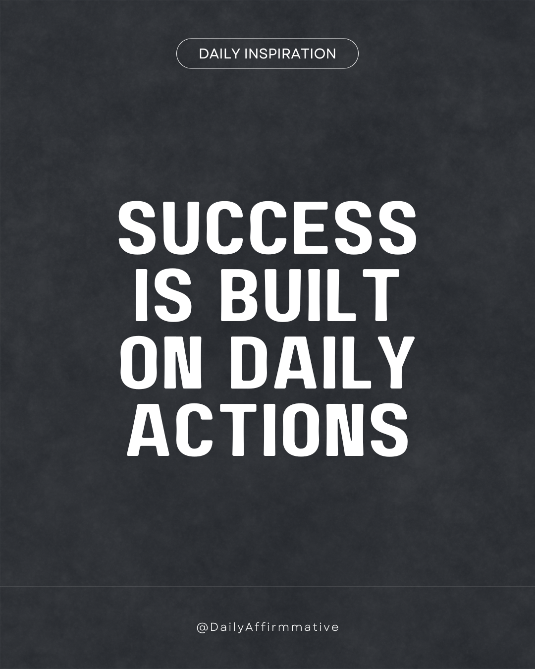 Daily Actions Create Success π«
Success is built on daily actions.
Not just big moments.
Not overn...