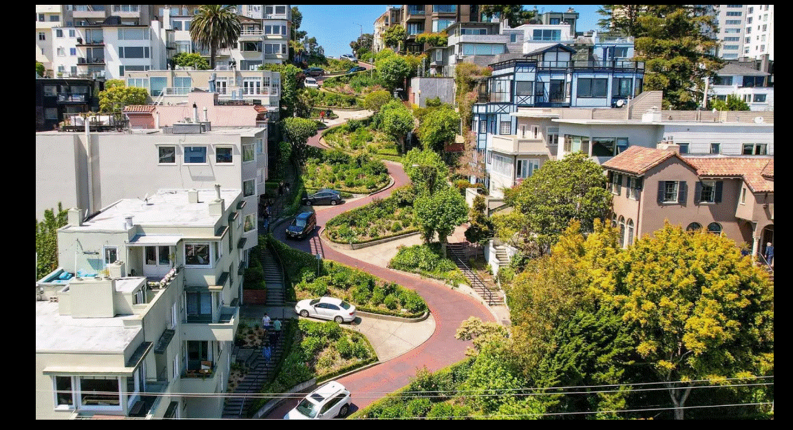 The Hidden Stories Behind Famous Streets.
4. Lombard Street
Known as "the crookedest street in the...