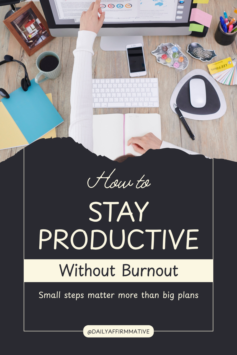 How to Stay Productive Without Burnout 🌿
We often think productivity means doing more, working lon...