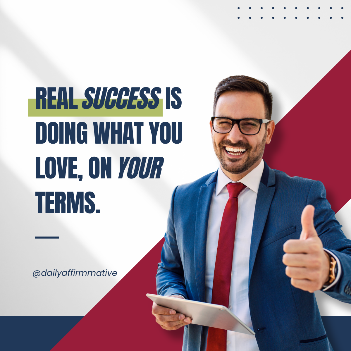 Success on Your Own Terms 💫
Real success is doing what you love, on your terms.
Success isn't jus...
