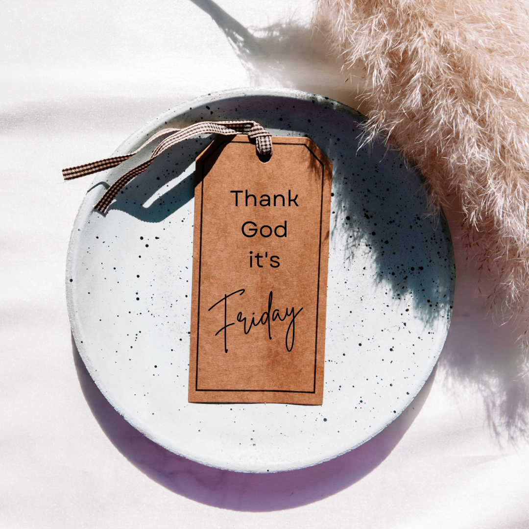 Thank God It's Friday! πβ¨
No matter how this week has gone, take a moment to thank God for His gr...