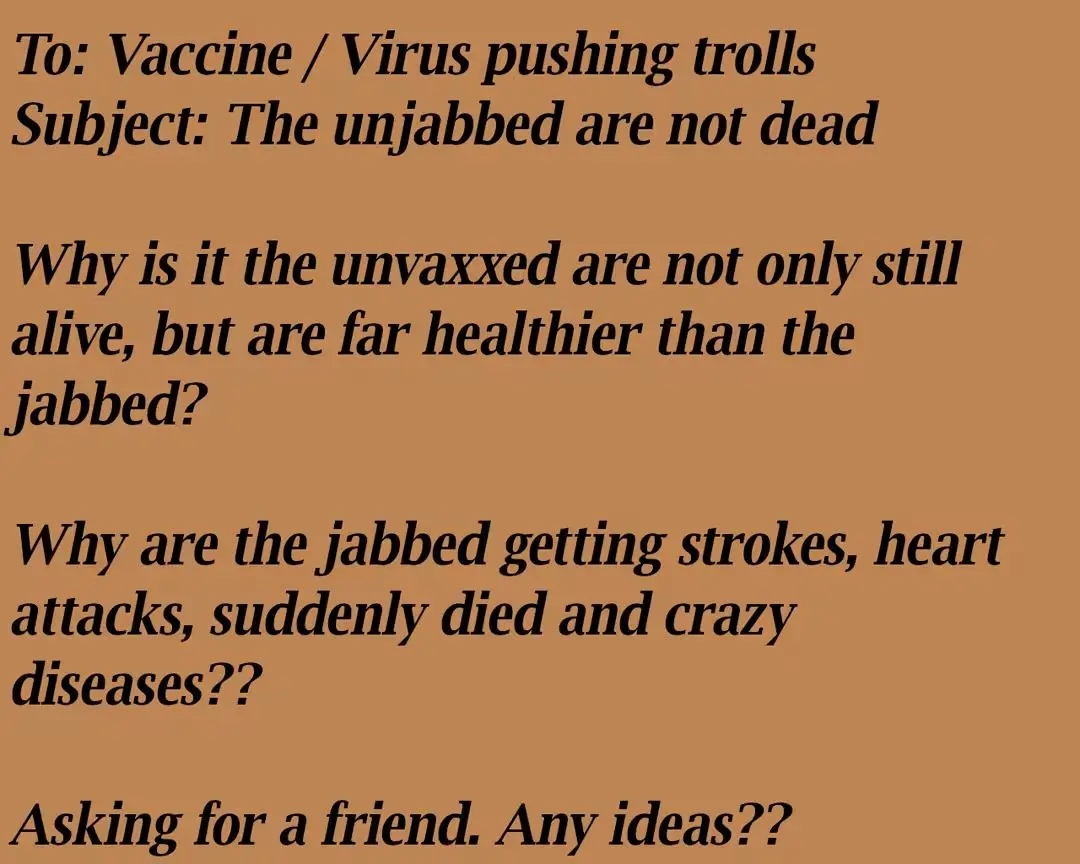 Was the virus real , or was it all for money?
Maybe because the virus does not actually exist and th...