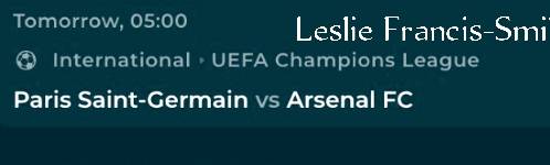 Tomorrow isn’t just football.
It’s 2 teams, 1 trophy, 90 minutes of focus.
PSG + Arsenal both buil...