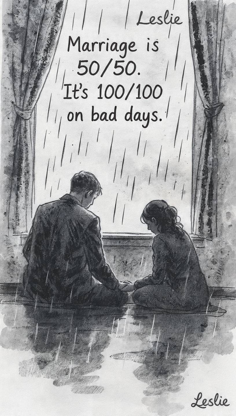 The secret to marriage nobody tells you:
You won't always feel "in love".
But you can always choos...