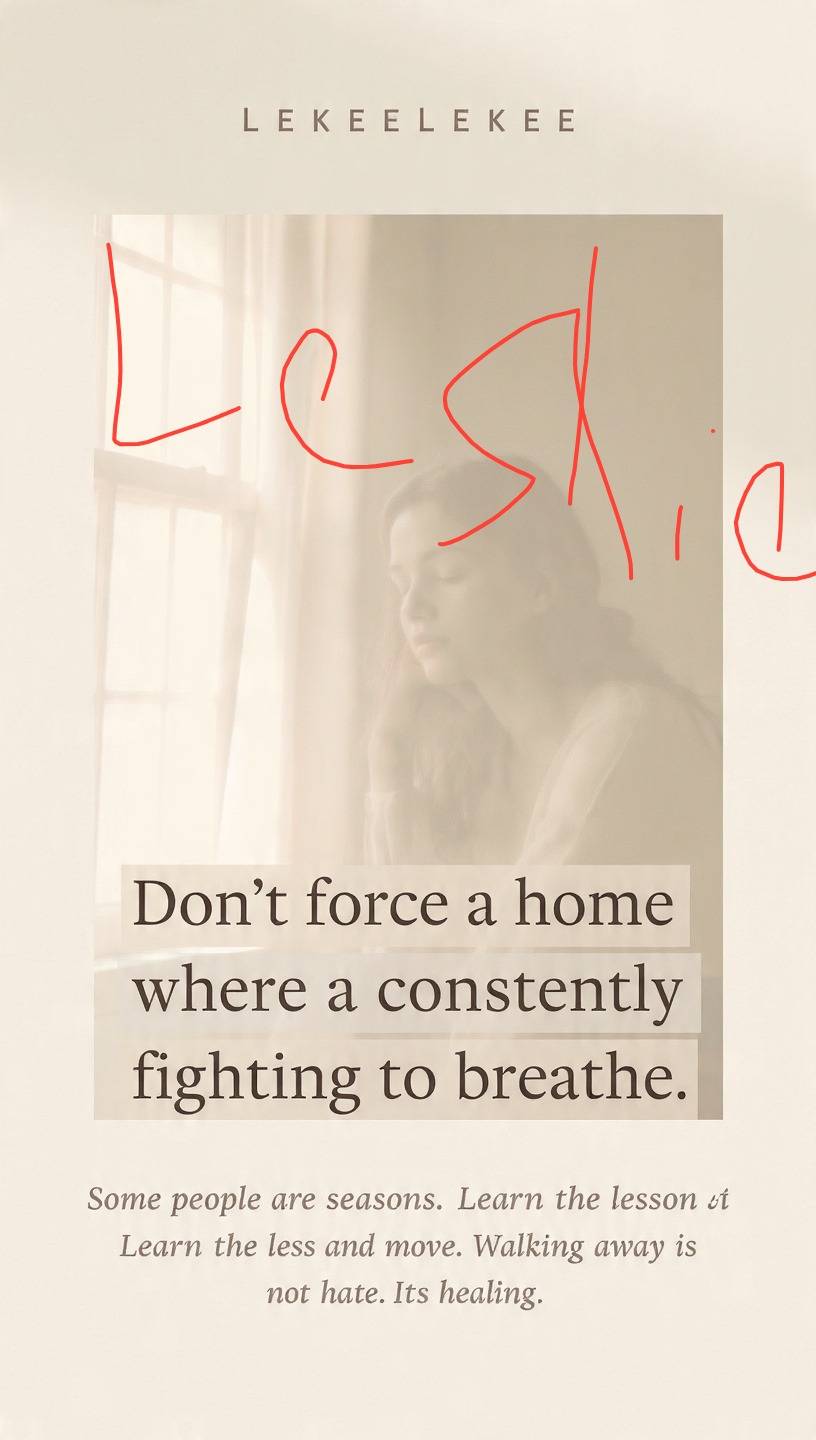 LekeeLekee let’s talk honestly 👇
We’ve all been there.
Loving someone so much it hurts...
But the...