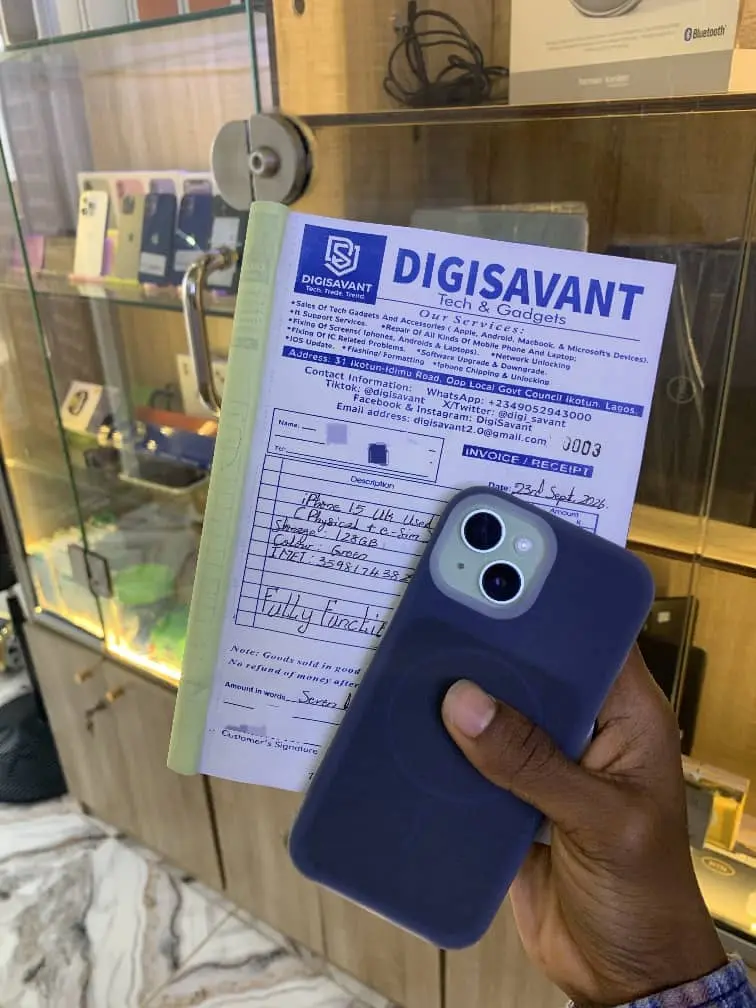 Delivered to a customer on the island.
We deliver anywhere in Nigeria, just make an order and you...