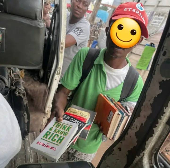 This picture caught my attention today.
Not because a man was selling books.
But because he w...
