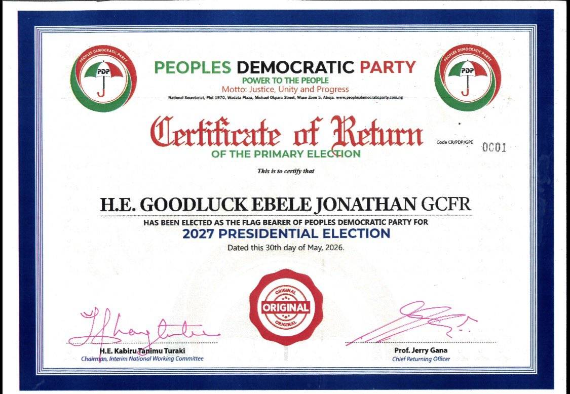 Conclusion
With the affirmation of our presidential candidate, we are now ready for the 2027 general...