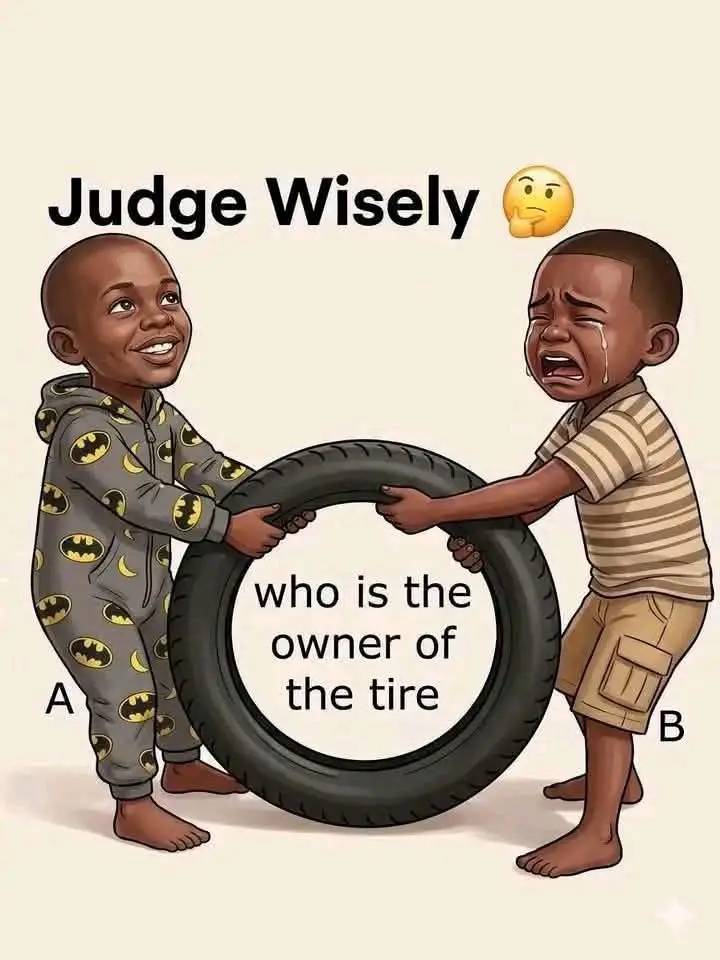 Who is the owner of the tire? And why do you think so?