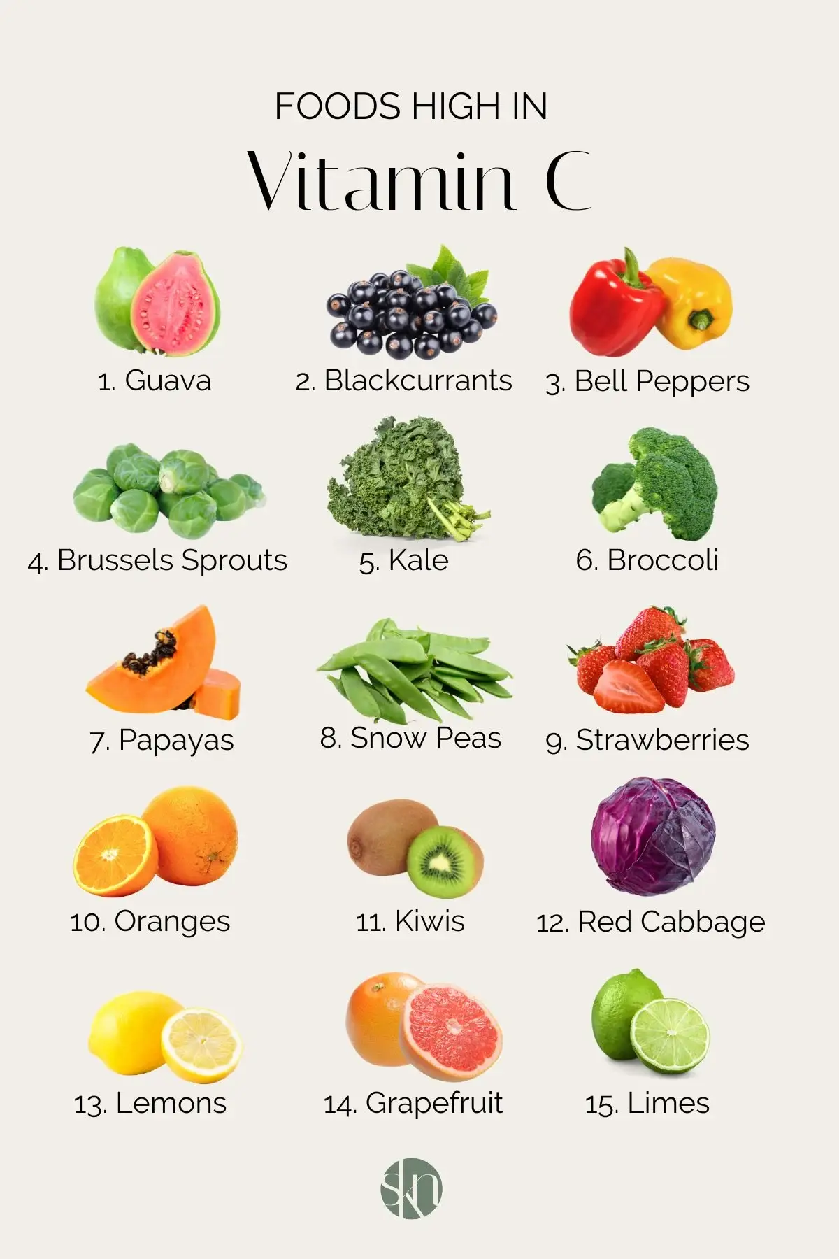 Vitamin C is a substance the body needs to form blood vessels, cartilage, muscle and collagen in bon...