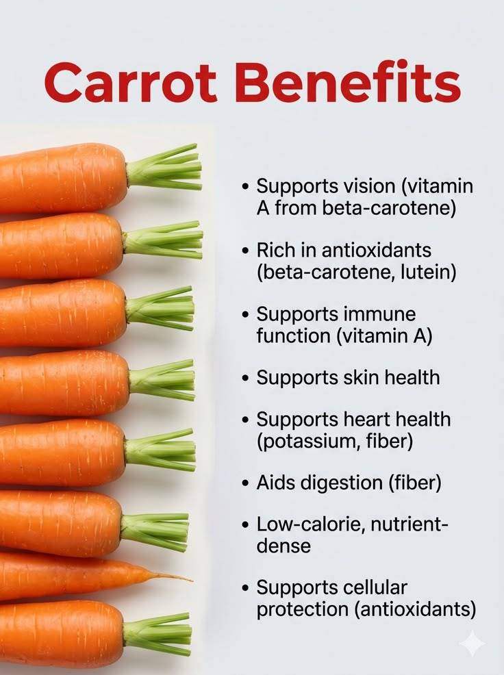 Carrots are highly nutritious root vegetables packed with essential vitamins and antioxidants. They...