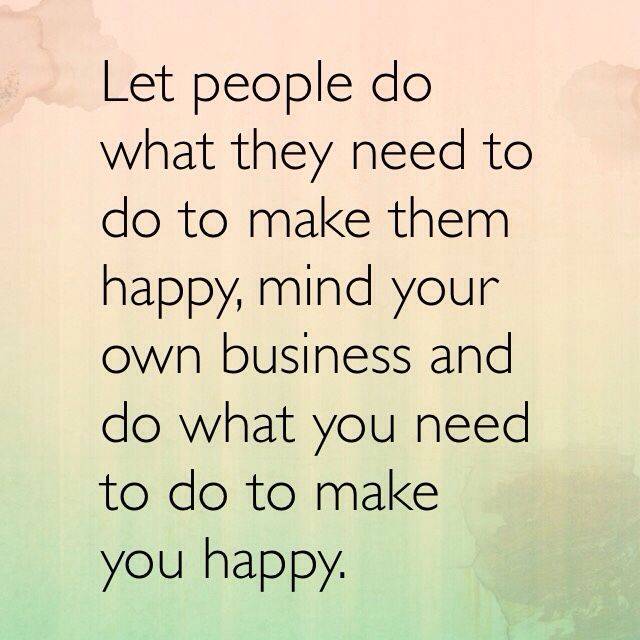 If someone's actions or choices are not harming you and they're not harming themselves either... why...