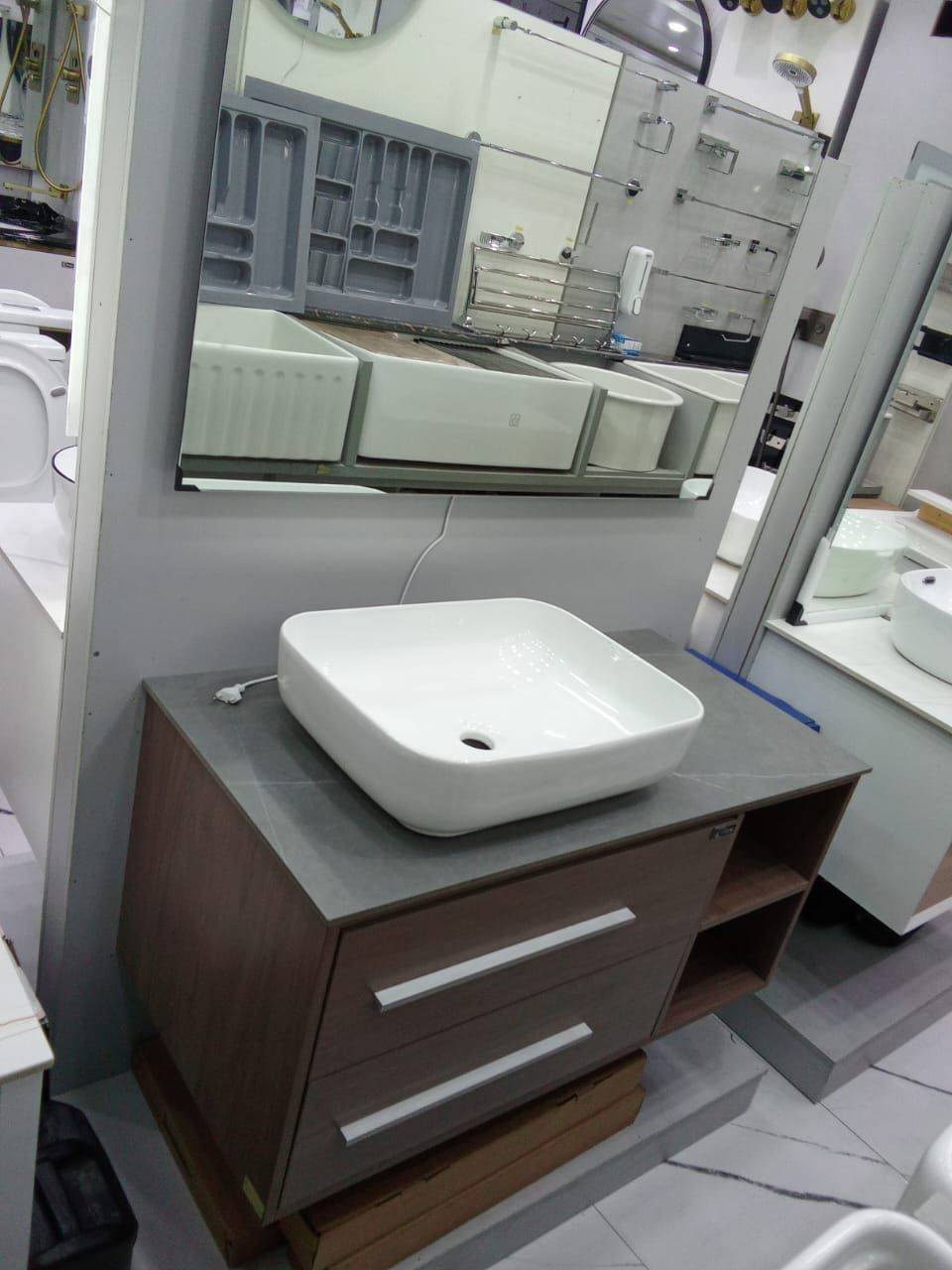 bathroom and dinning cabinet available as seen