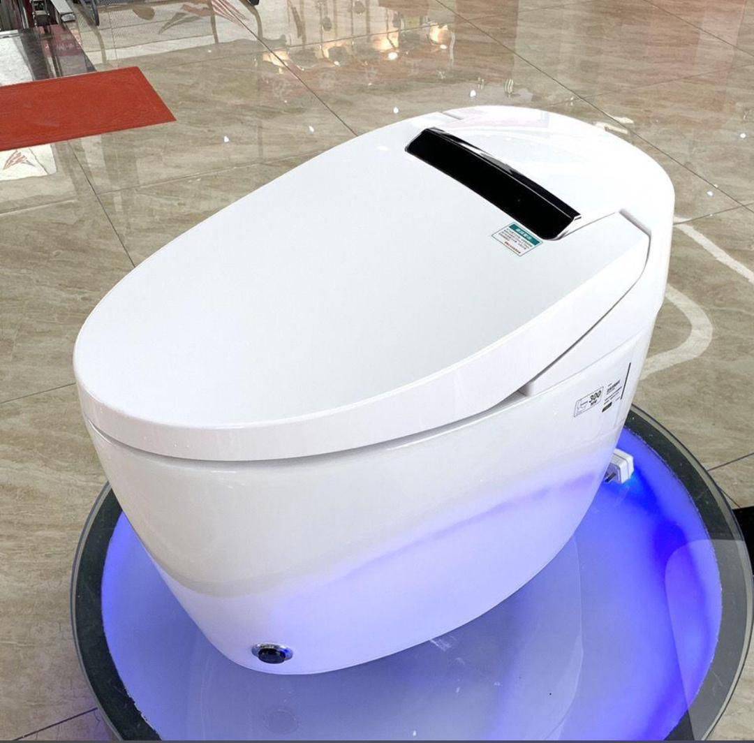 smart toilets available in different shapes and color