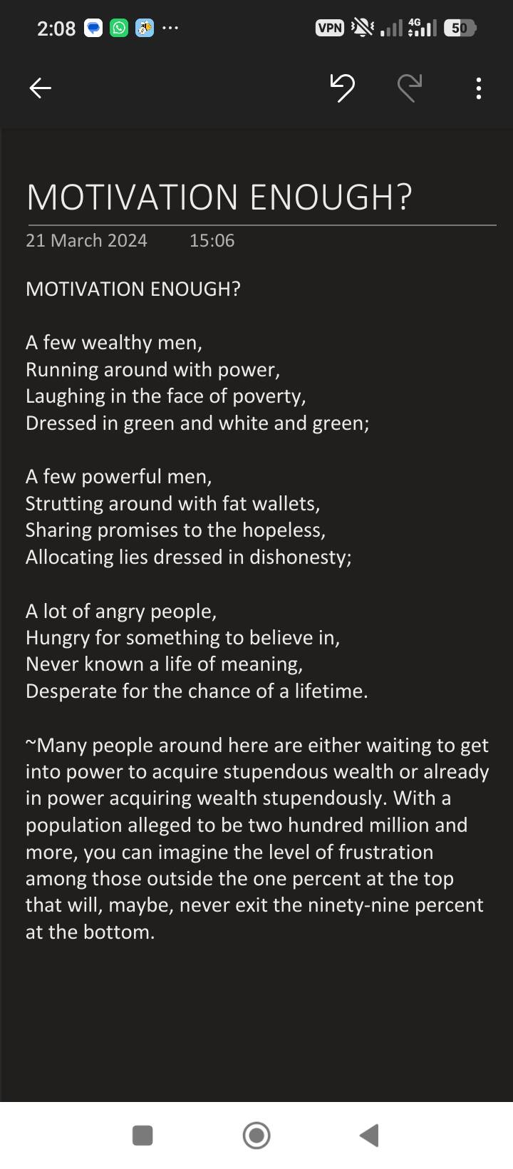 Post by dada olowo eyo