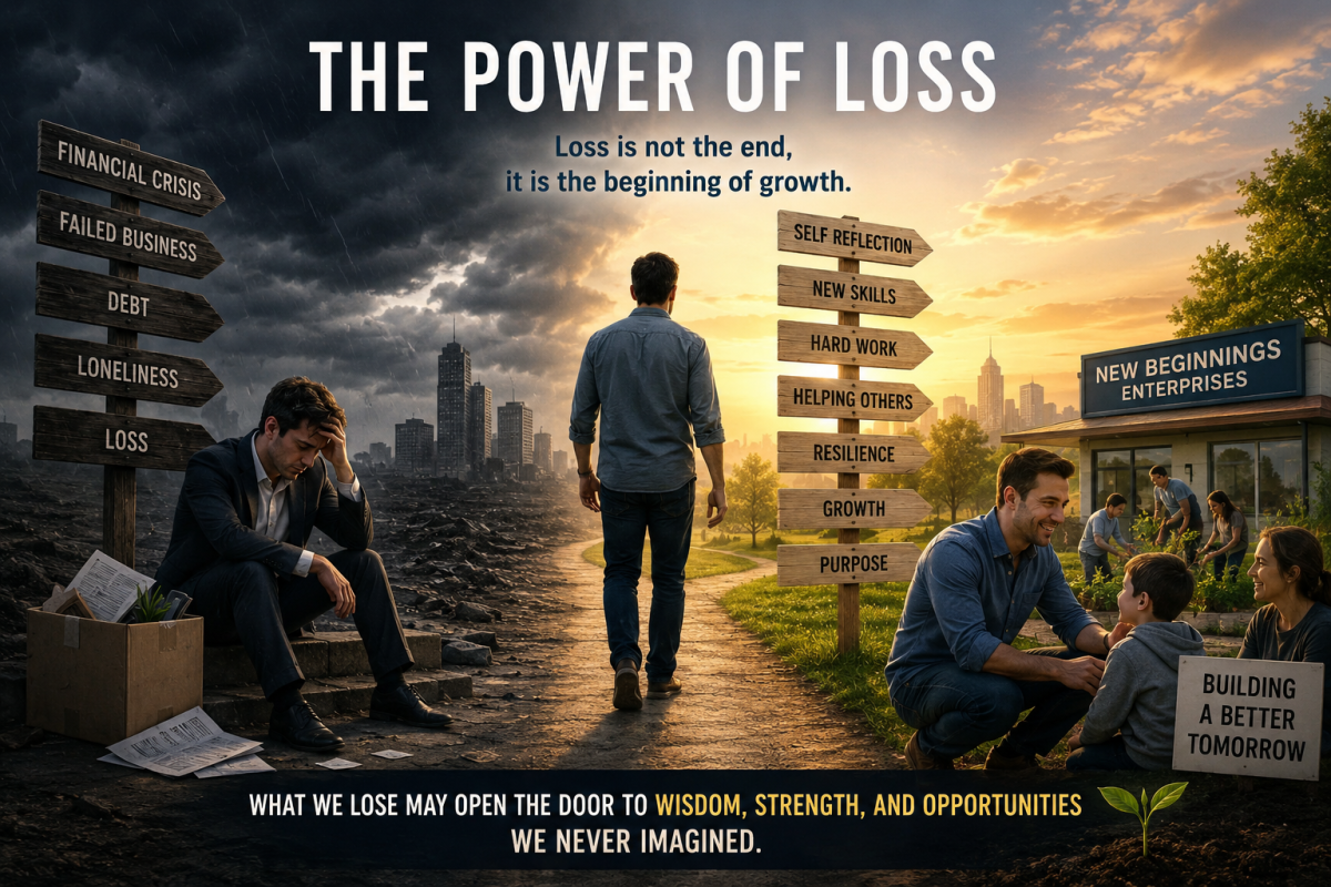 The Power of Loss
David was a young man with big dreams. He worked hard to build a successful busin...