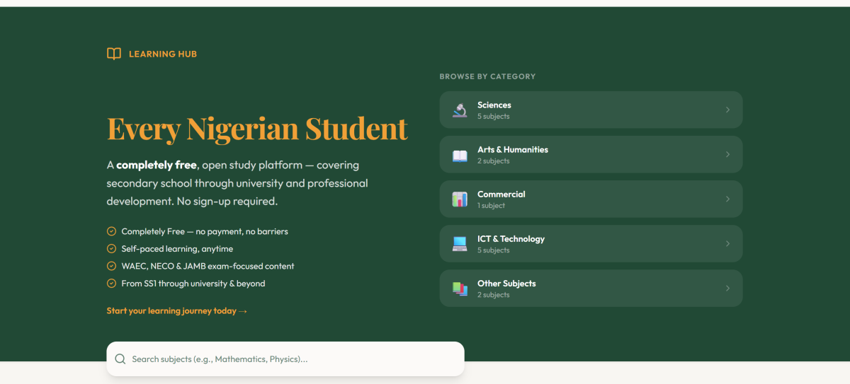 ๐ **NCI03 Learning Hub is Now Live**
A completely free, open study platform built as a contributio...