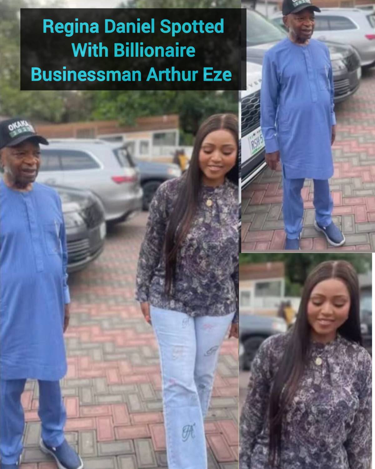 Nigerians react as Regina Daniels is spotted with billionaire businessman Arthur Eze. What do you th...