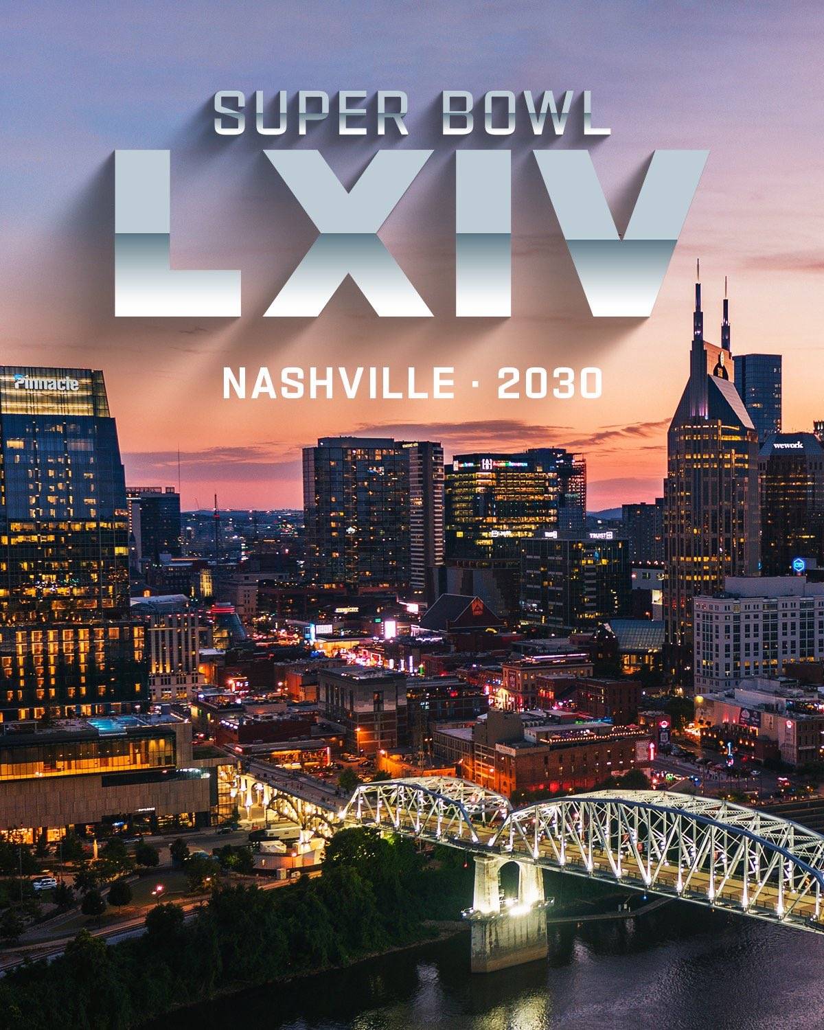 Nashville has been confirmed as the host city for the 2030 Super Bowl. It will be played at the new...
