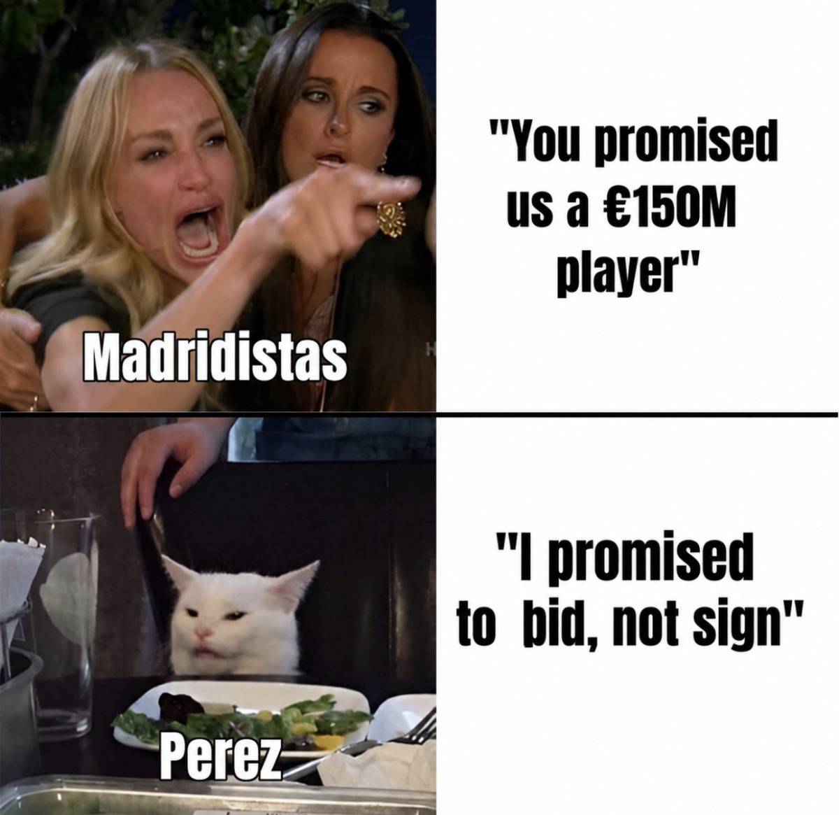What a time. Where's our promised Galactico? ๐
.
#RealMadrid #Football