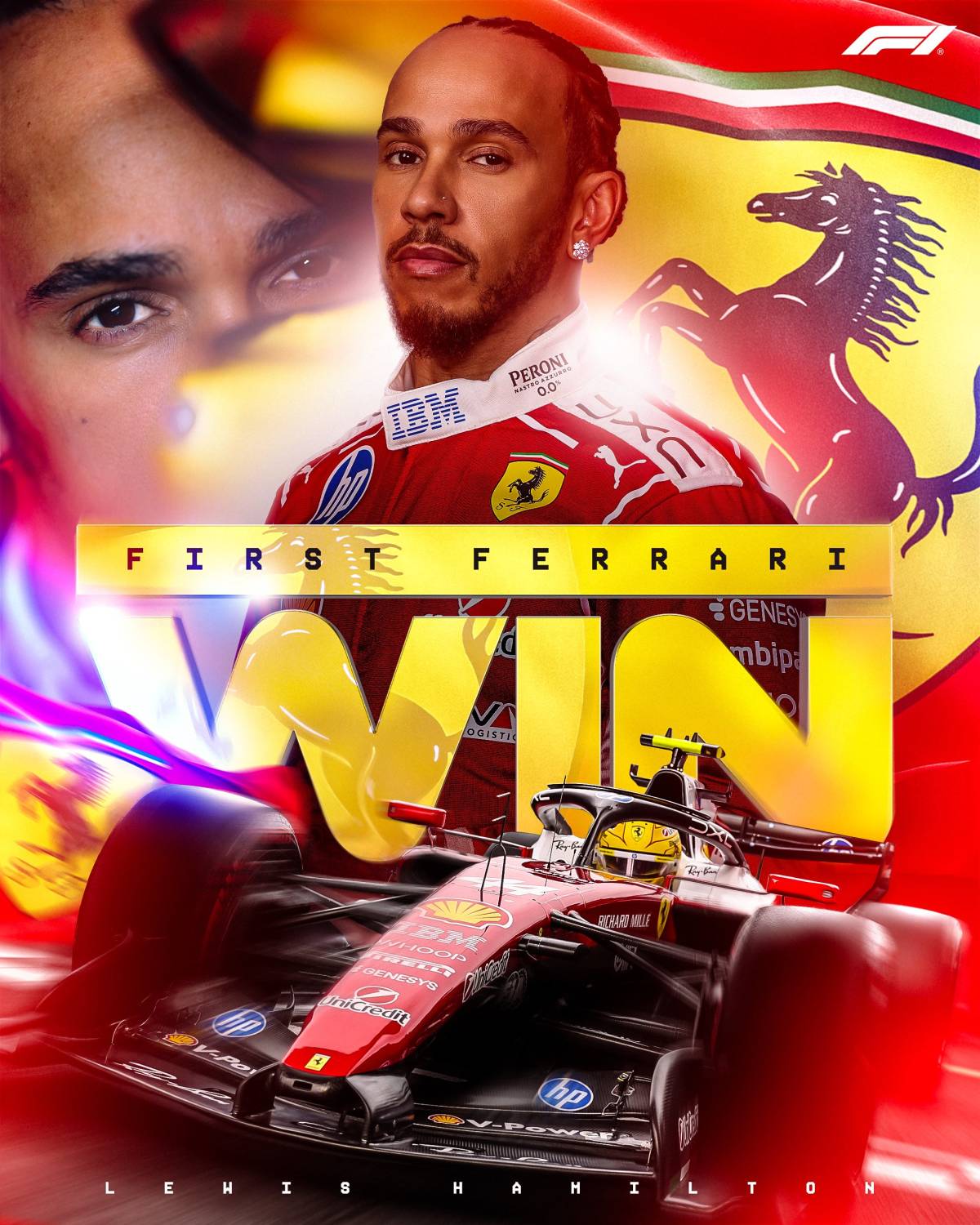 REMEMBER WHO YOU ARE! π₯πβ€οΈ
History maker making history once again: Lewis Hamilton became the fir...