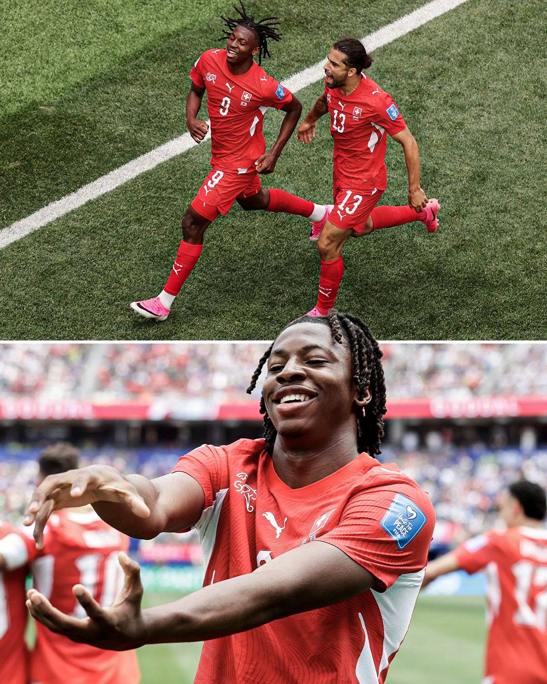 Another #FIFAWC2026 record: Switzerland vs Bosnia-Herzegovina became the FIRST World Cup match in hi...
