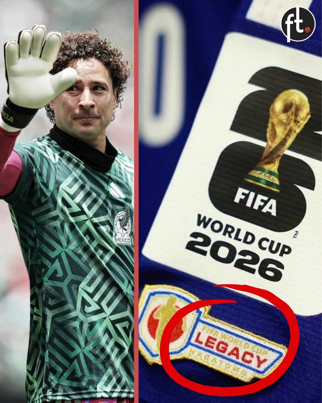 FIFA have refused to award iconic Mexican goalkeeper Guillermo Ochoa the special "Legacy" patch rese...
