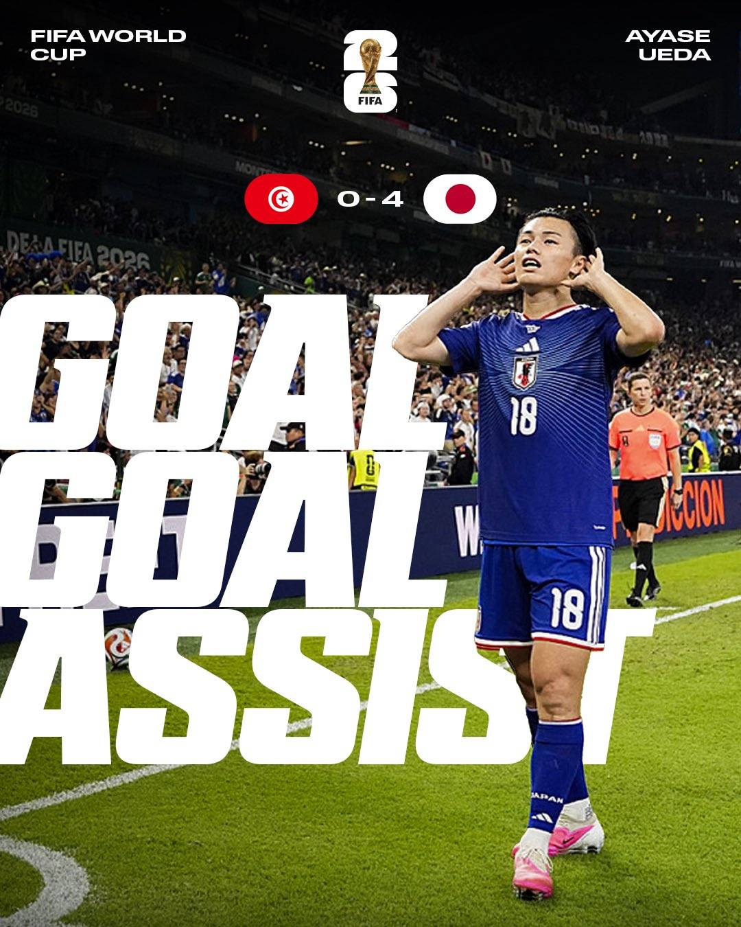 The Samurai Blue can't be stopped right now โฝ๐ฅ
Japan has become the first Asian nation to score F...