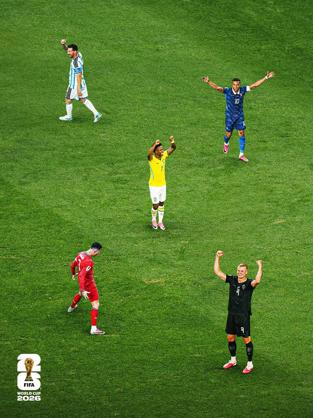 A Constellation of Stars is shining bright at the #FIFAWC2026 ๐โฝ
History is being written by lege...