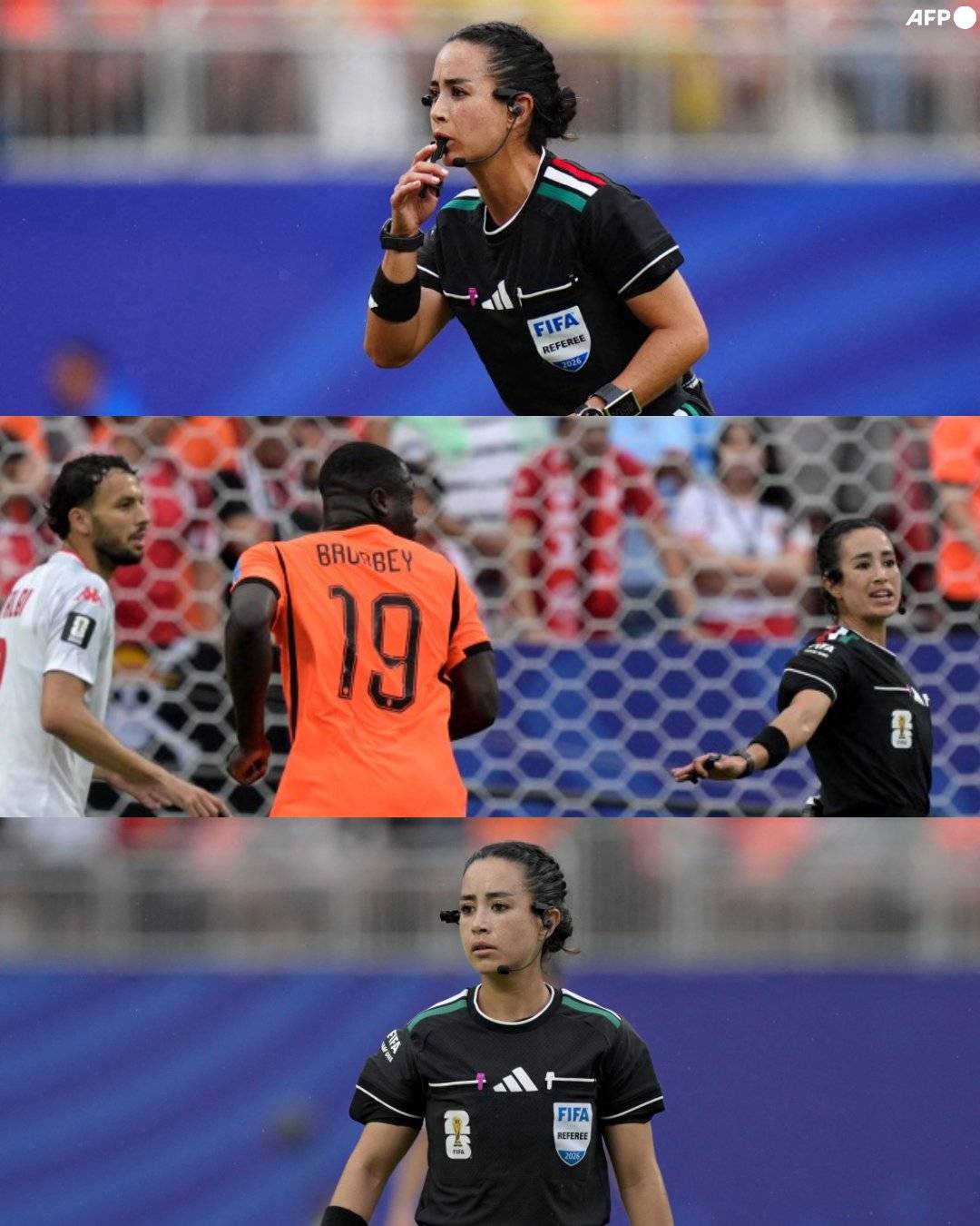 Katia Itzel García became the first Mexican woman to referee a #FIFA World Cup match ⚽🌟
She wore...