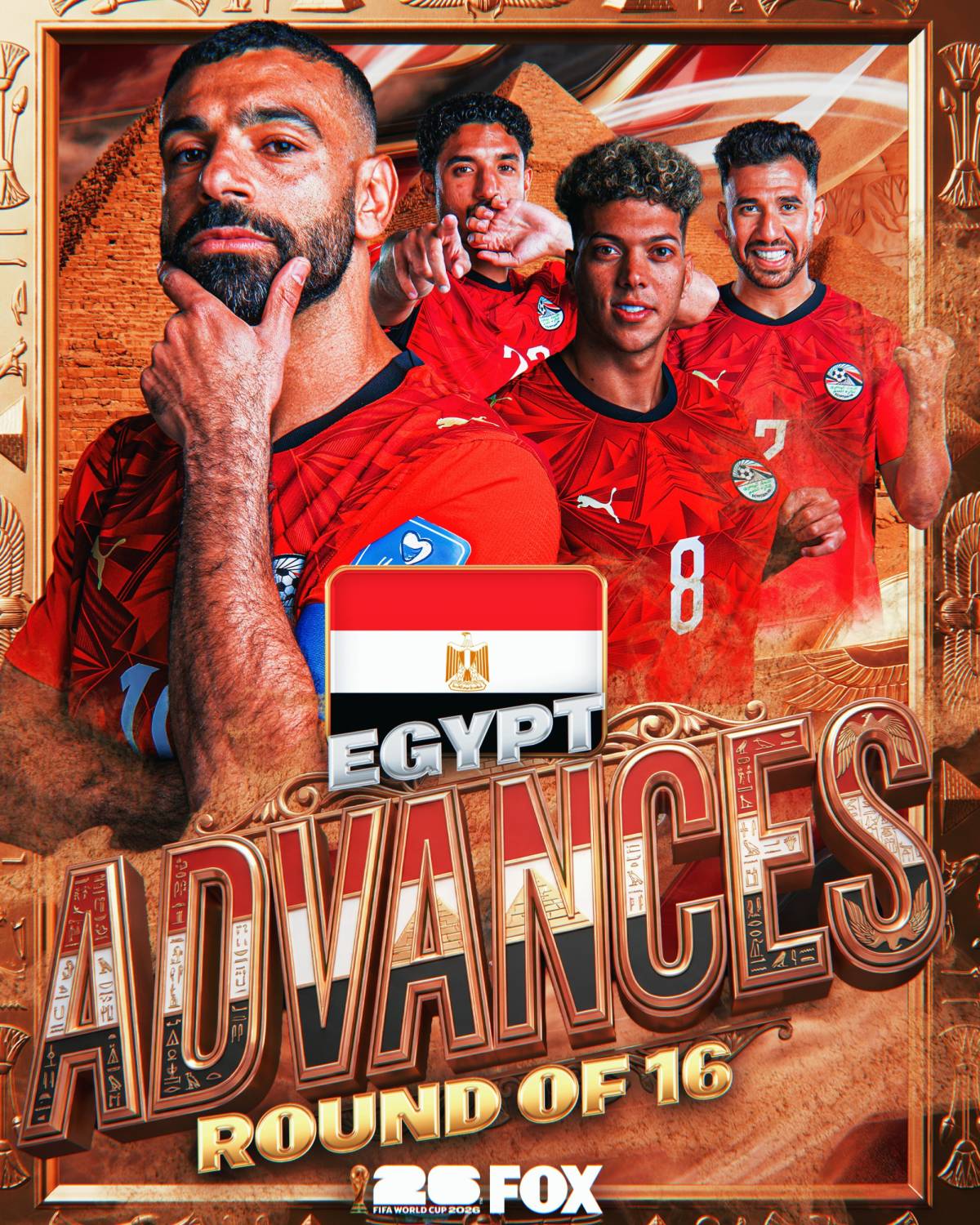Mission accomplished for The Pharaohs!. Egypt🇪🇬 beat Australia 4-2 on penalties to reach the World C...