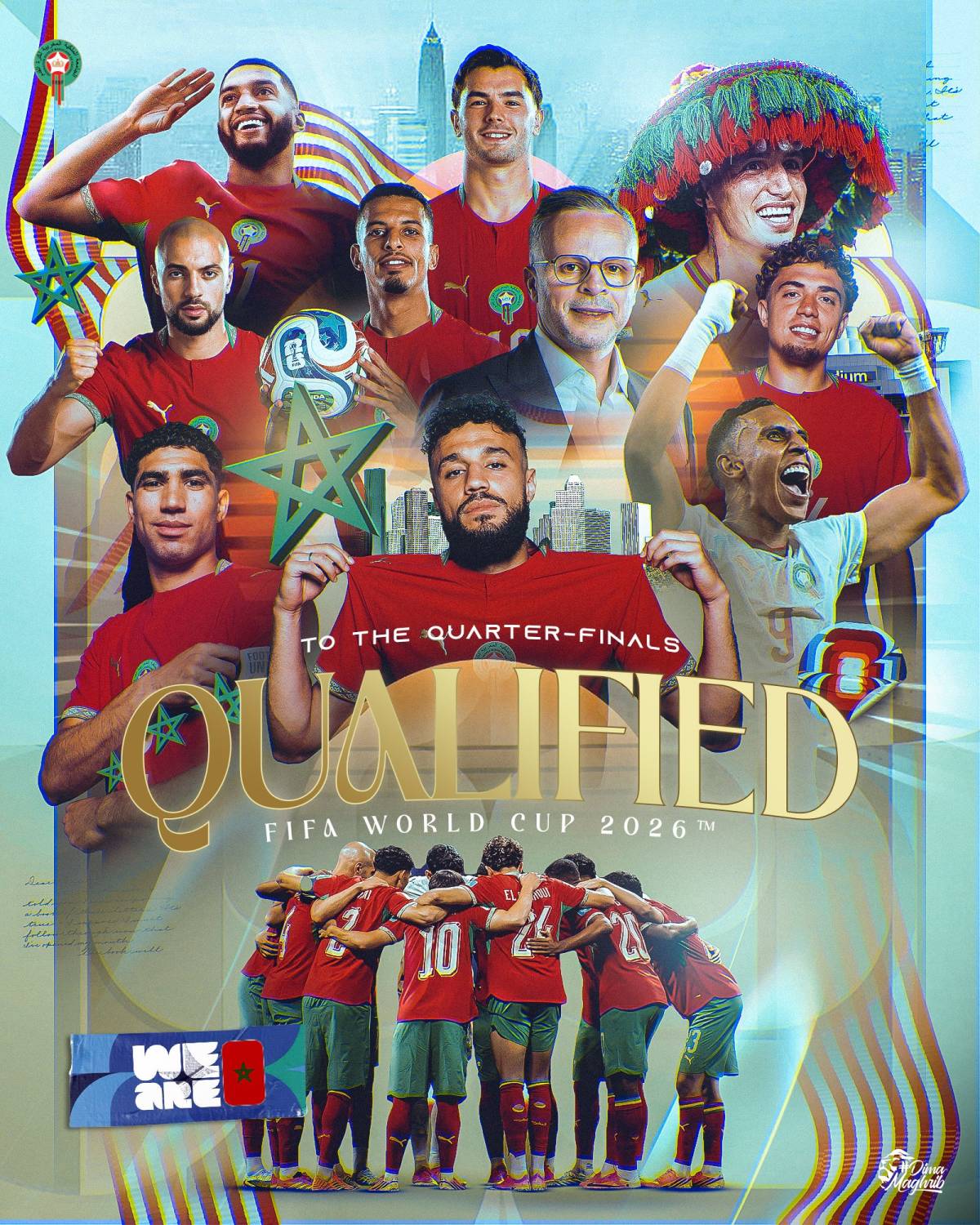 🦁 The Atlas Lions are writing history! 🌍❤️
Canada's🇨🇦 #FIFAWC2026 journey was ended by Morocco🇲🇦,...