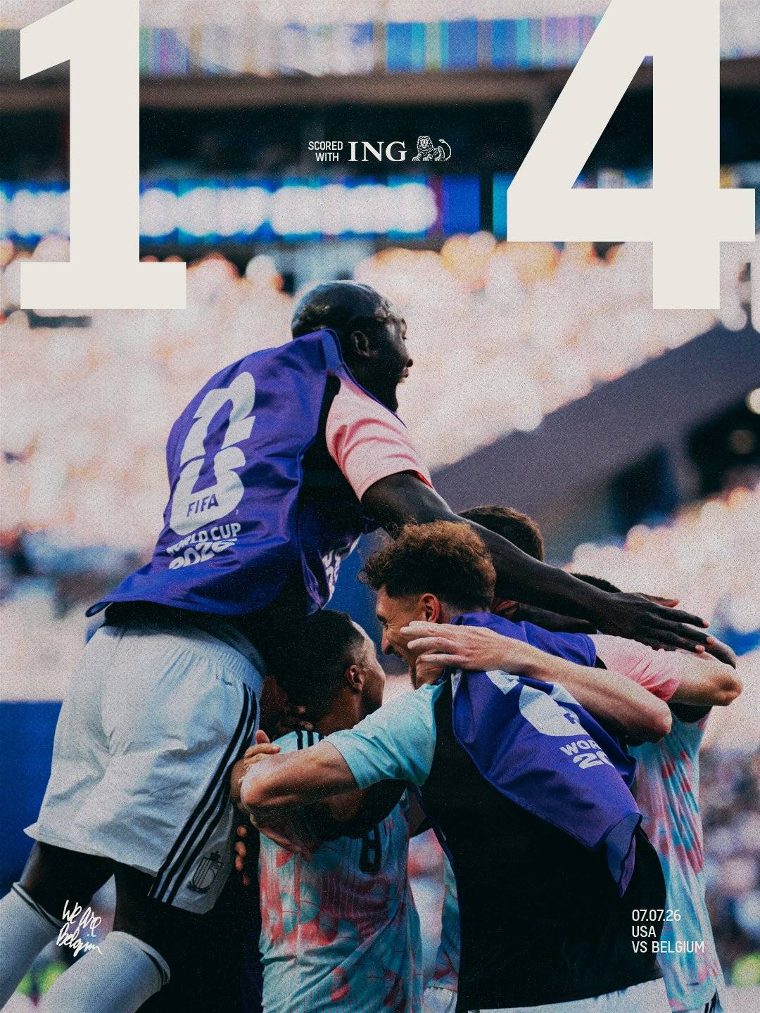 It's called Football! ⚽🔥.
Belgium🇧🇪 trashed USA🇺🇸 4-1, advancing to the quarterfinals and elimin...