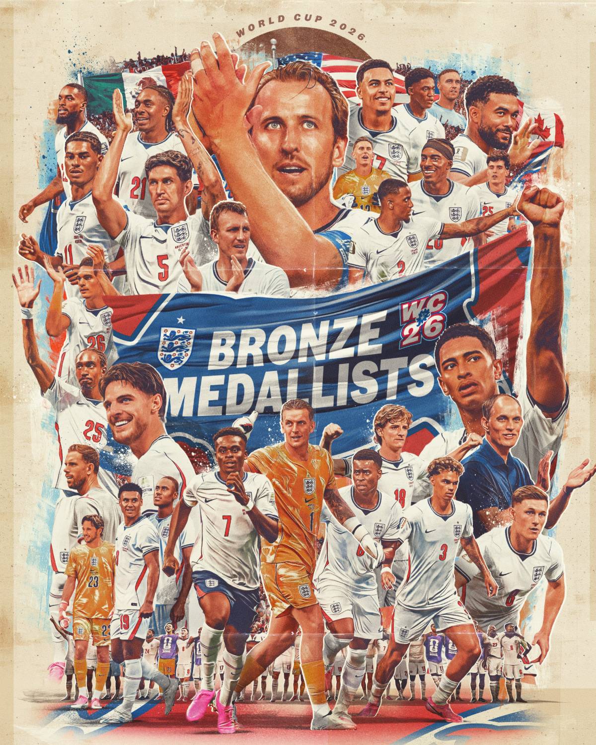 The Three Lions secured their Bronze medal in an EPIC match, achieving their best-ever World Cup fin...