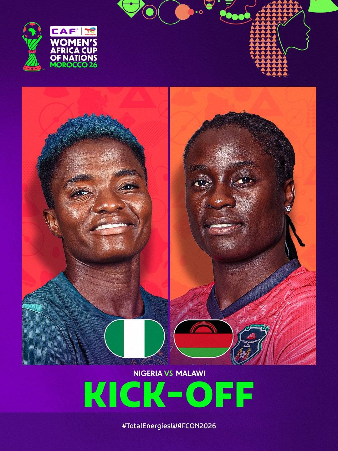 A goalless first half, but the Super Falcons are turning up the heat for the final 45 minutes 🔥
Le...