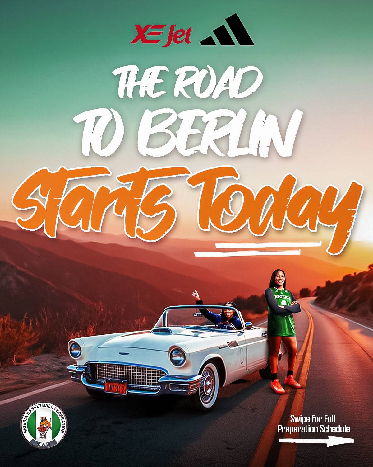 The Road to Berlin has started 🏀🇳🇬
Nigeria's D’Tigress officially began their journey to the 2026...