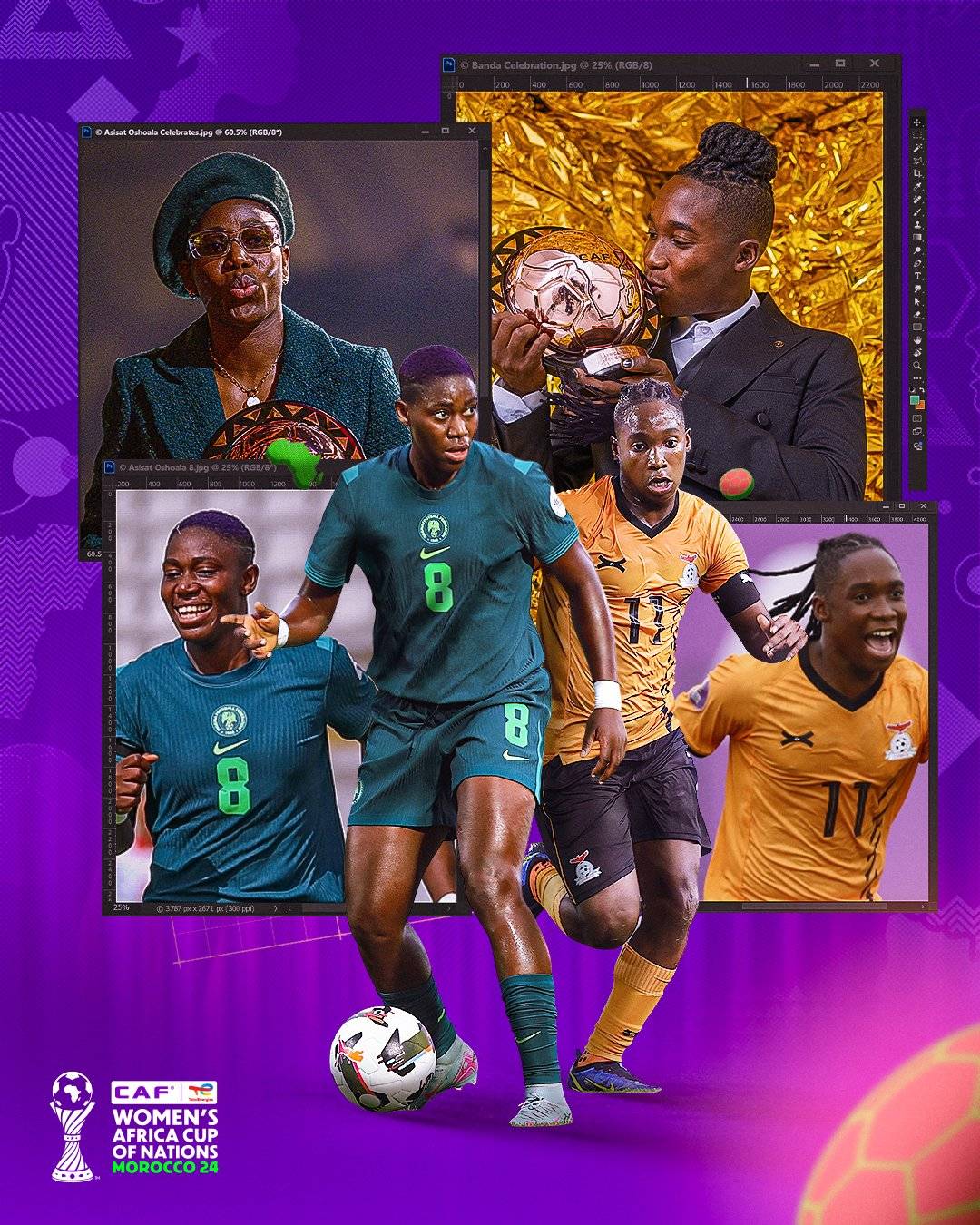 The one where Asisat meets Barbra, rematch time ๐ฌ
2 African Player of the Year winners. One stage....