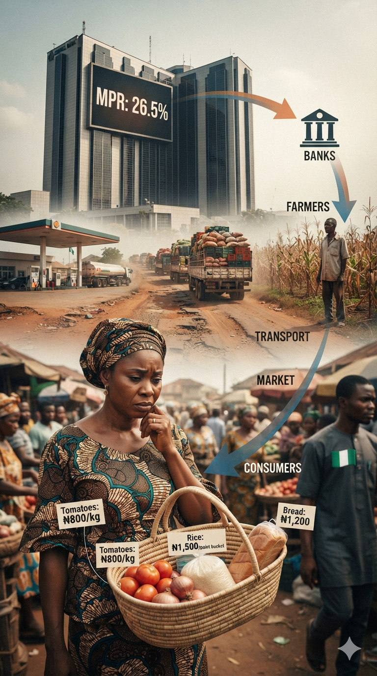 Will Food Prices Go Down After the CBN Kept Interest Rates at 26.5%?
When the Central Bank of Niger...