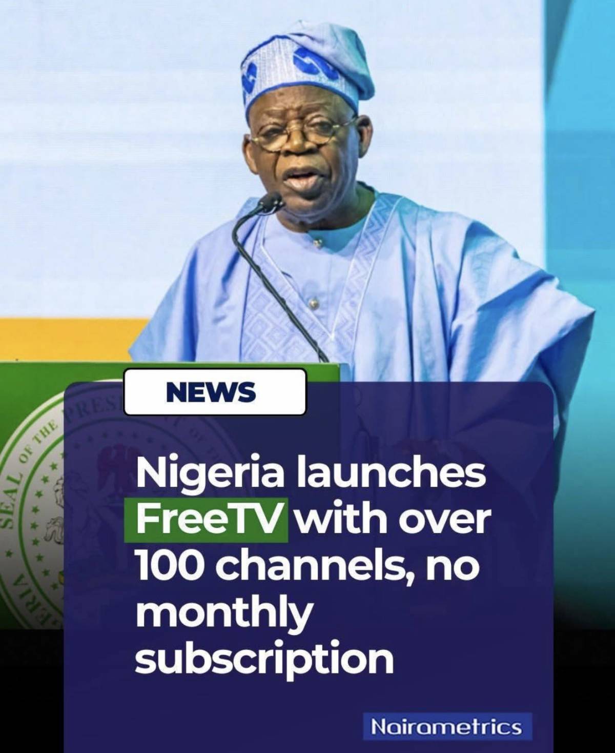 π¨πΊ BREAKING: NO MORE MONTHLY TV SUBSCRIPTIONS? Nigeria Launches FreeTV With 100+ Channels! π³π¬π₯
N...