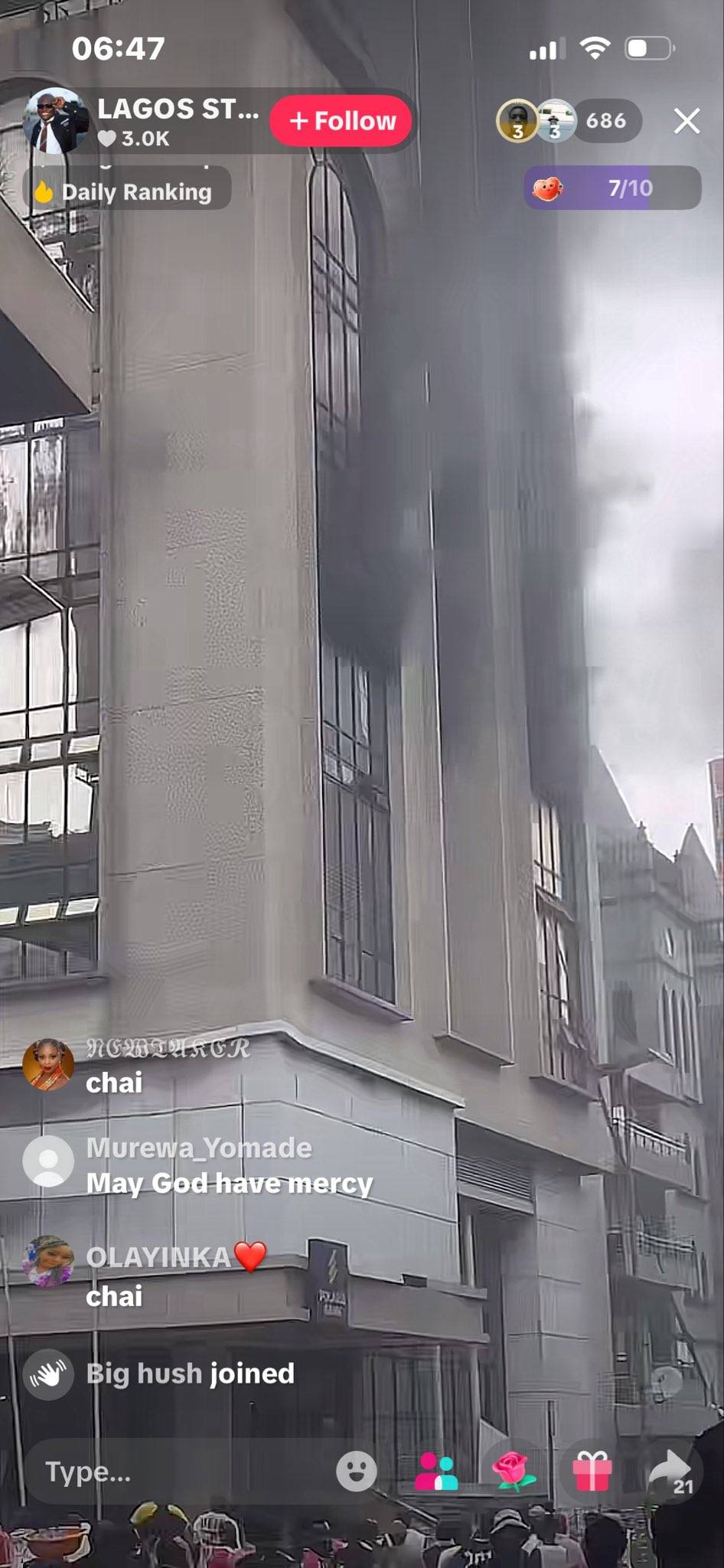 ๐จ๐ฅ PANIC AS FIRE REPORTED AT POLARIS BANK BUILDING, LIVES LOST!
Reports circulating online indica...