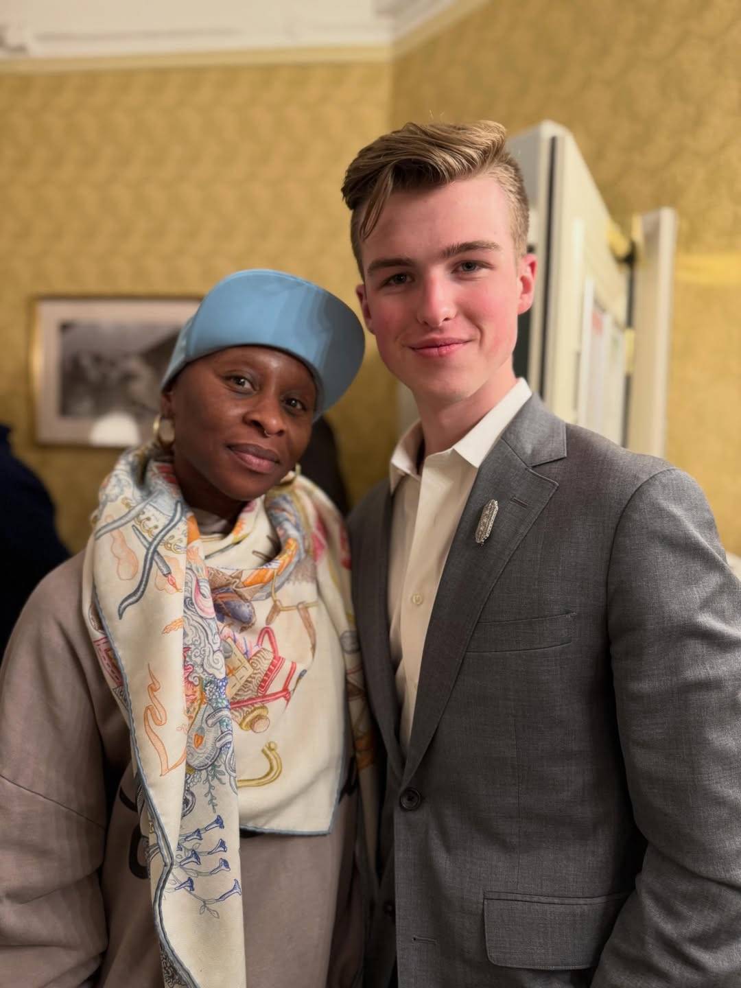 Young Sheldon’s lead actor Iain Armitage shared new photos with British-Nigerian star Cynthia Erivo:...