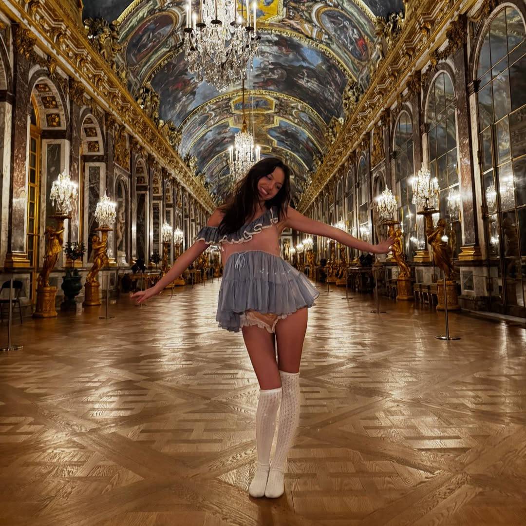 Olivia Rodrigo revealed that while shooting the visual for her single “Drop Dead” overnight at the i...