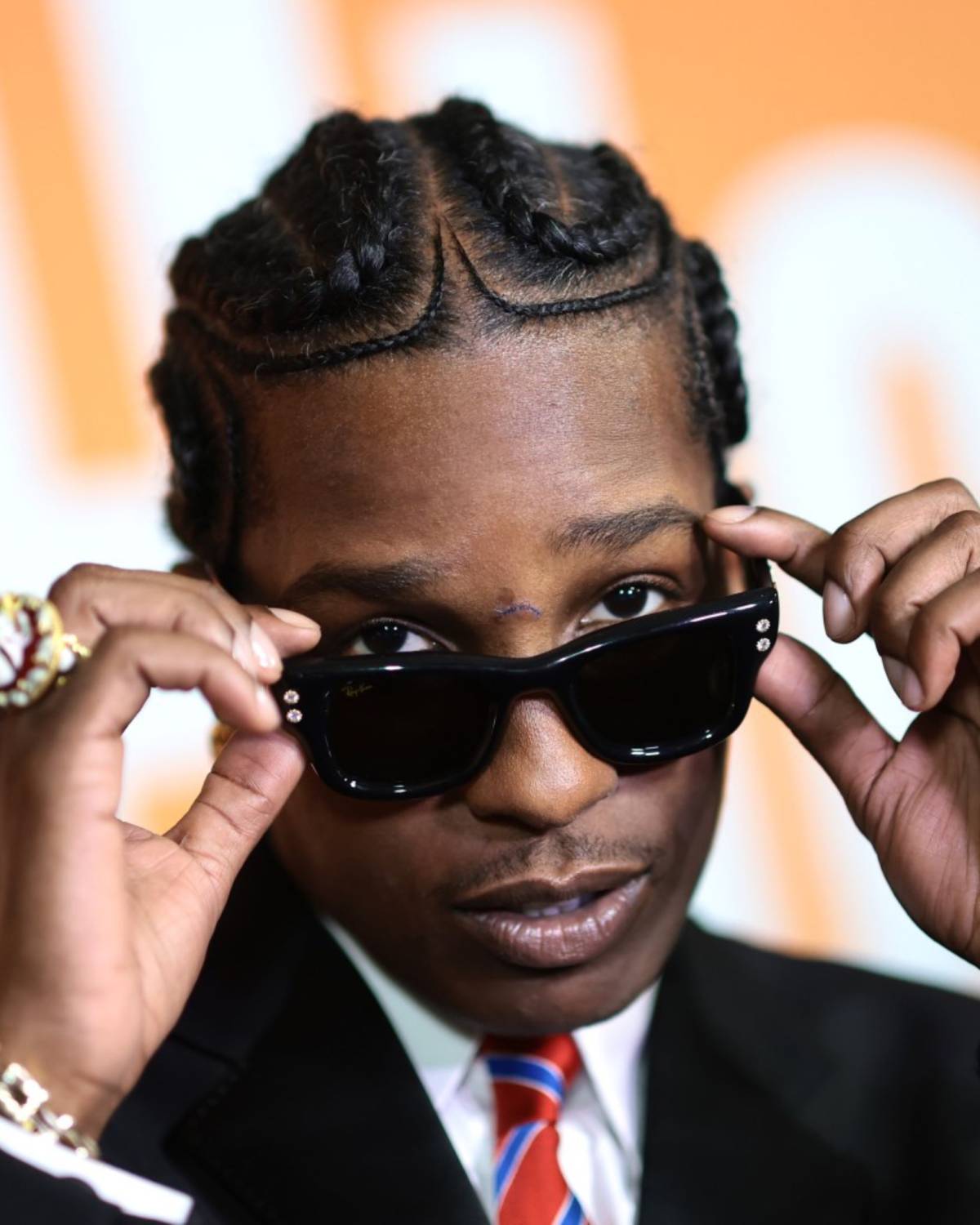 A$AP Rocky reached out to designer Allan Peters to ask about revising one of his brand logos, but th...
