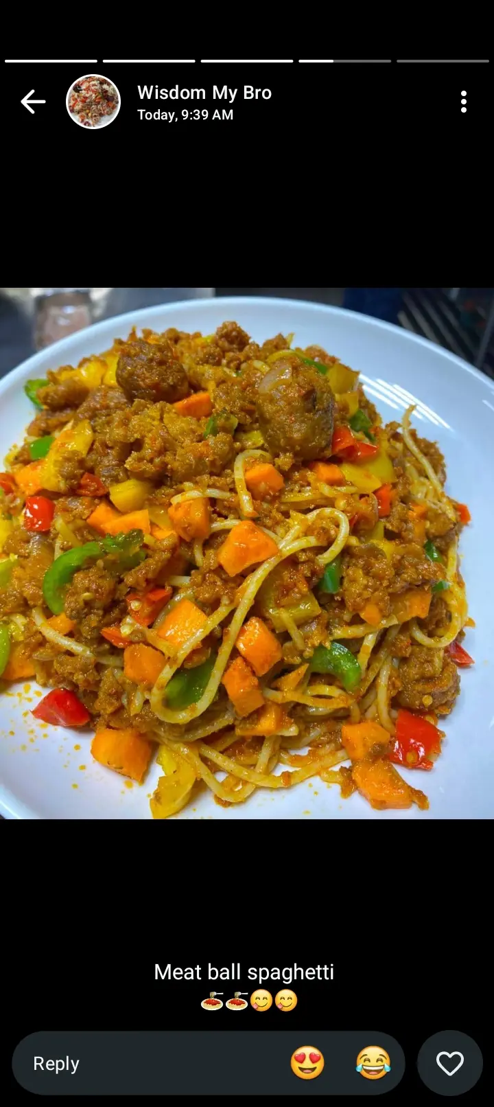 Hmmm nah only online you go watch video wey them use the whole protein for this world cook and then...